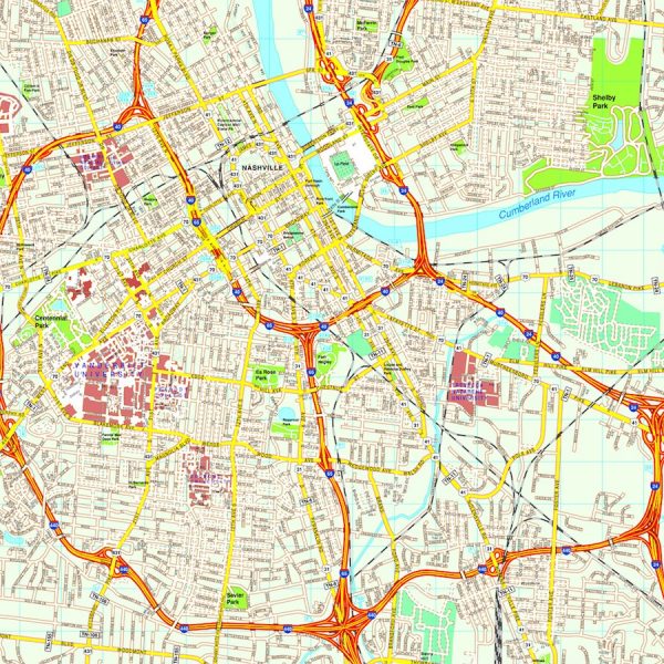 Nashville Map 600x600 