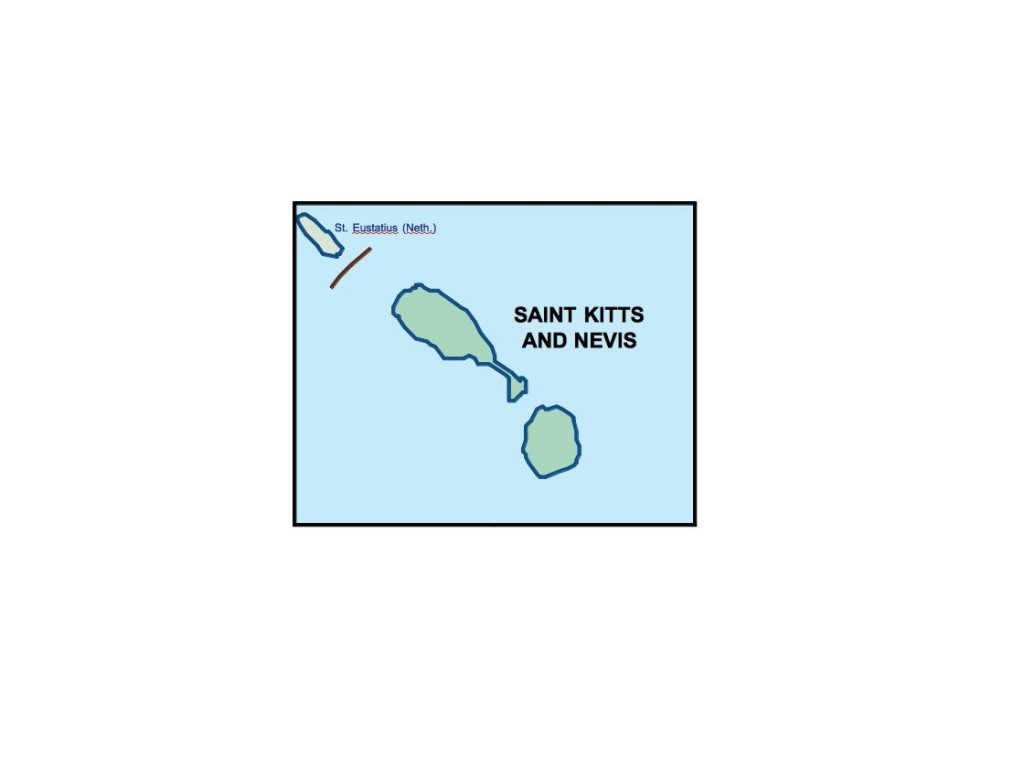 Saint Kitts And Nevis Maps Netmaps Leading Mapping Company   Saint Kitts And Nevis Presentation Map 1024x768 